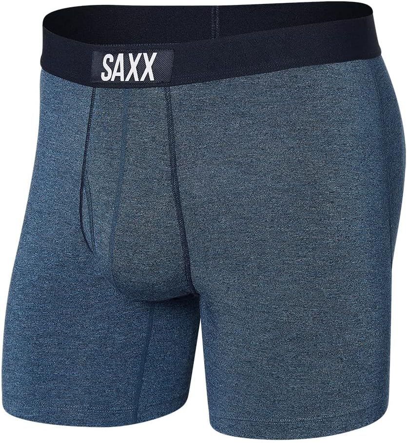 SAXX Men's Ultra Super Soft Boxer Briefs with Fly and Pouch