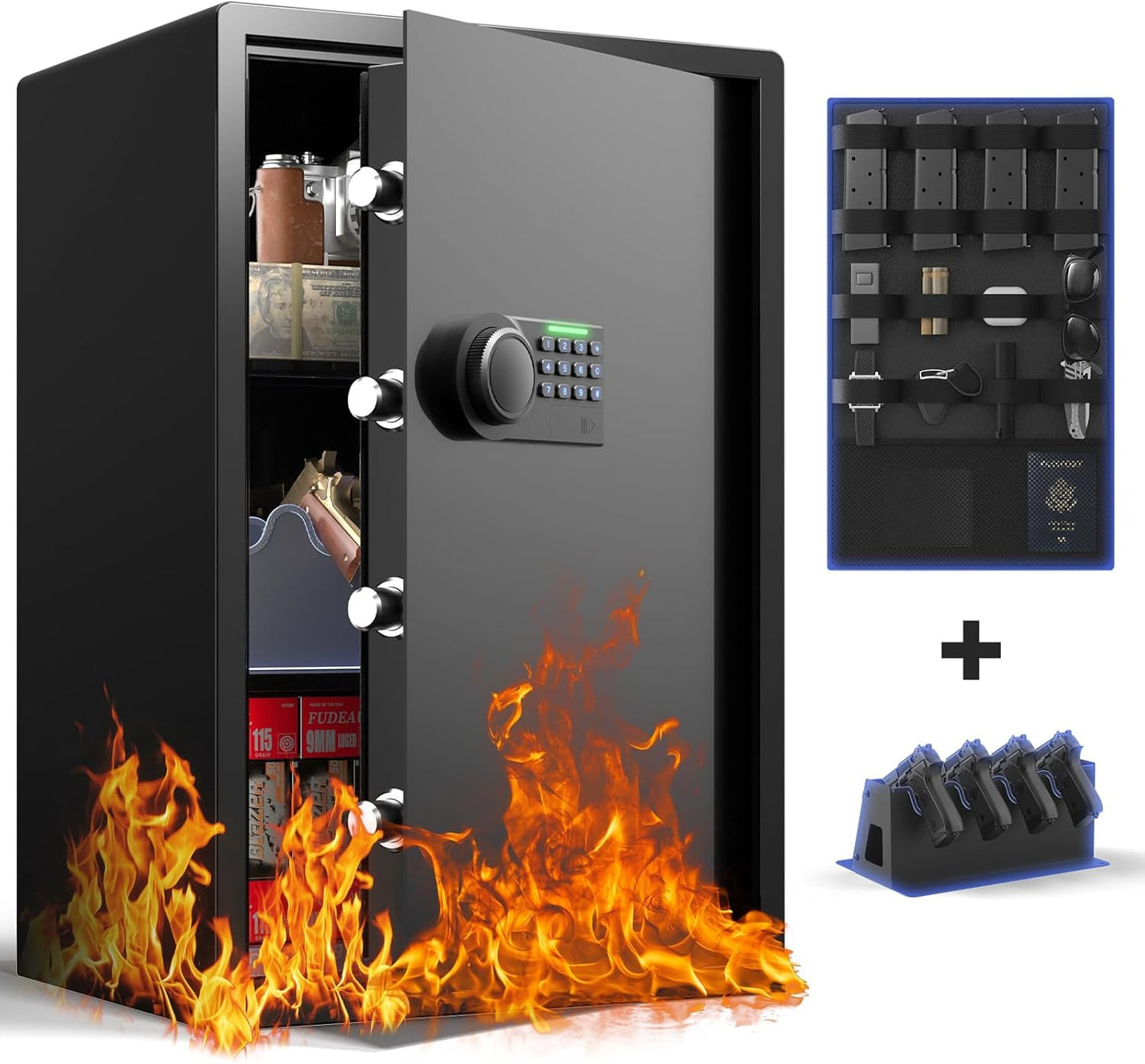 Fireproof Gun Safe for Handgun - Secure Your Firearms Safely