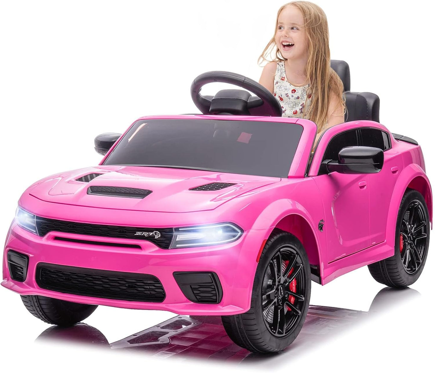 Electric Car for Kids - Licensed Dodge Charger SRT Hellcat Ride