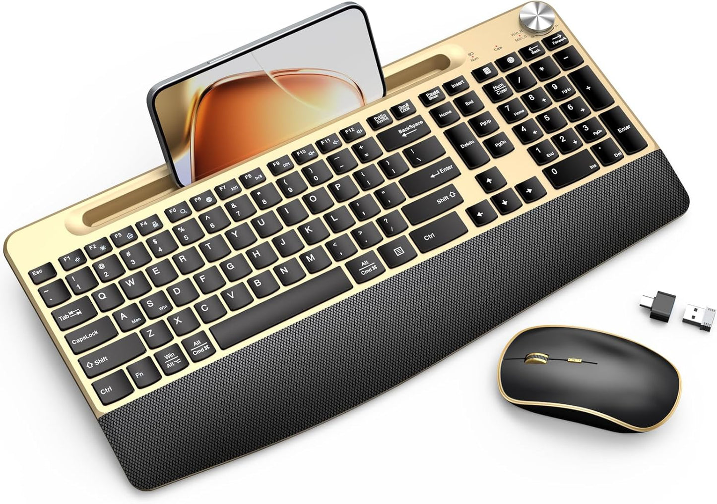 JOYACCESS Wireless Keyboard and Mouse Combo for Comfort & Efficiency