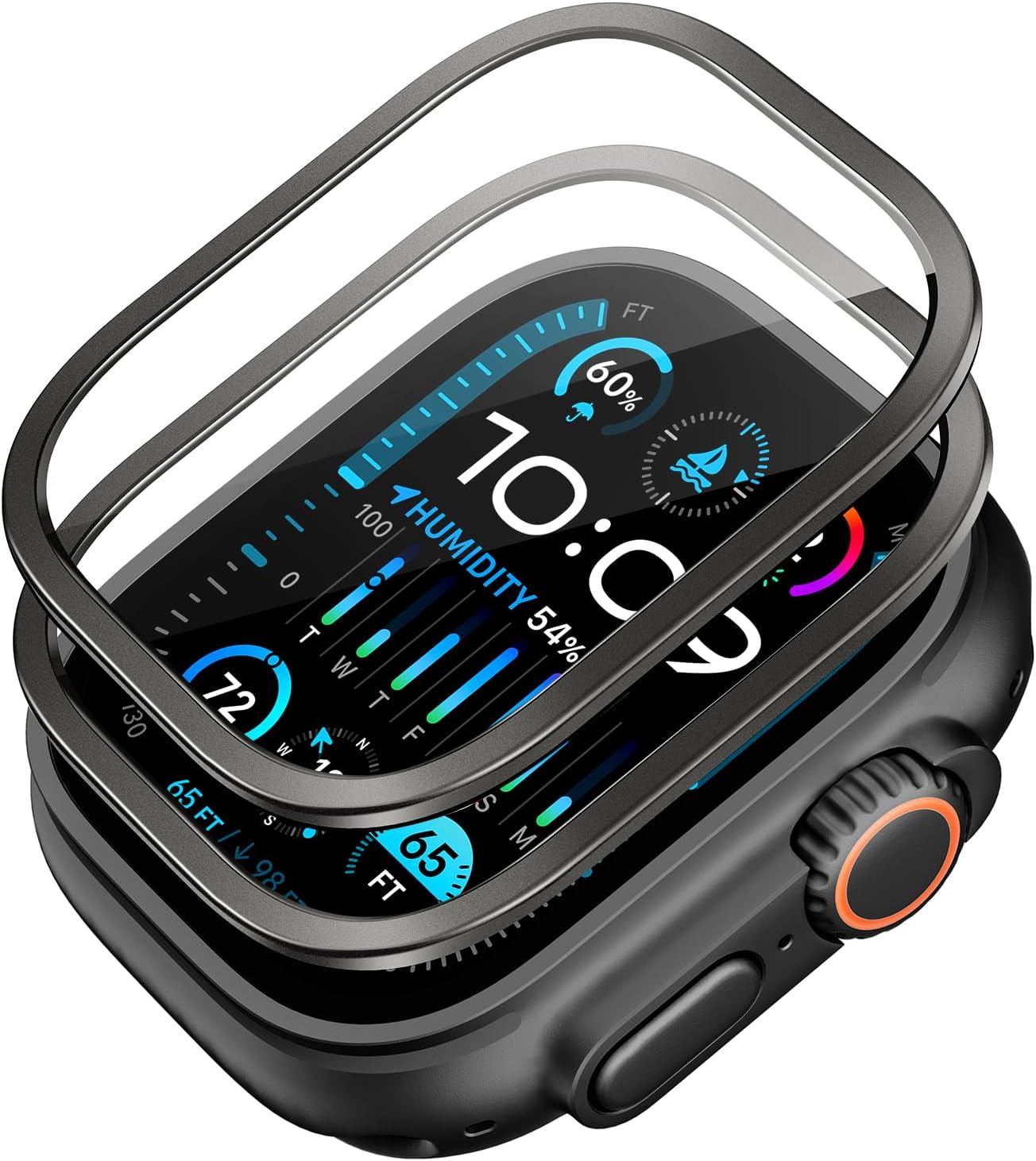 ESR Armorite Apple Watch Screen Protectors: Military Grade Protection