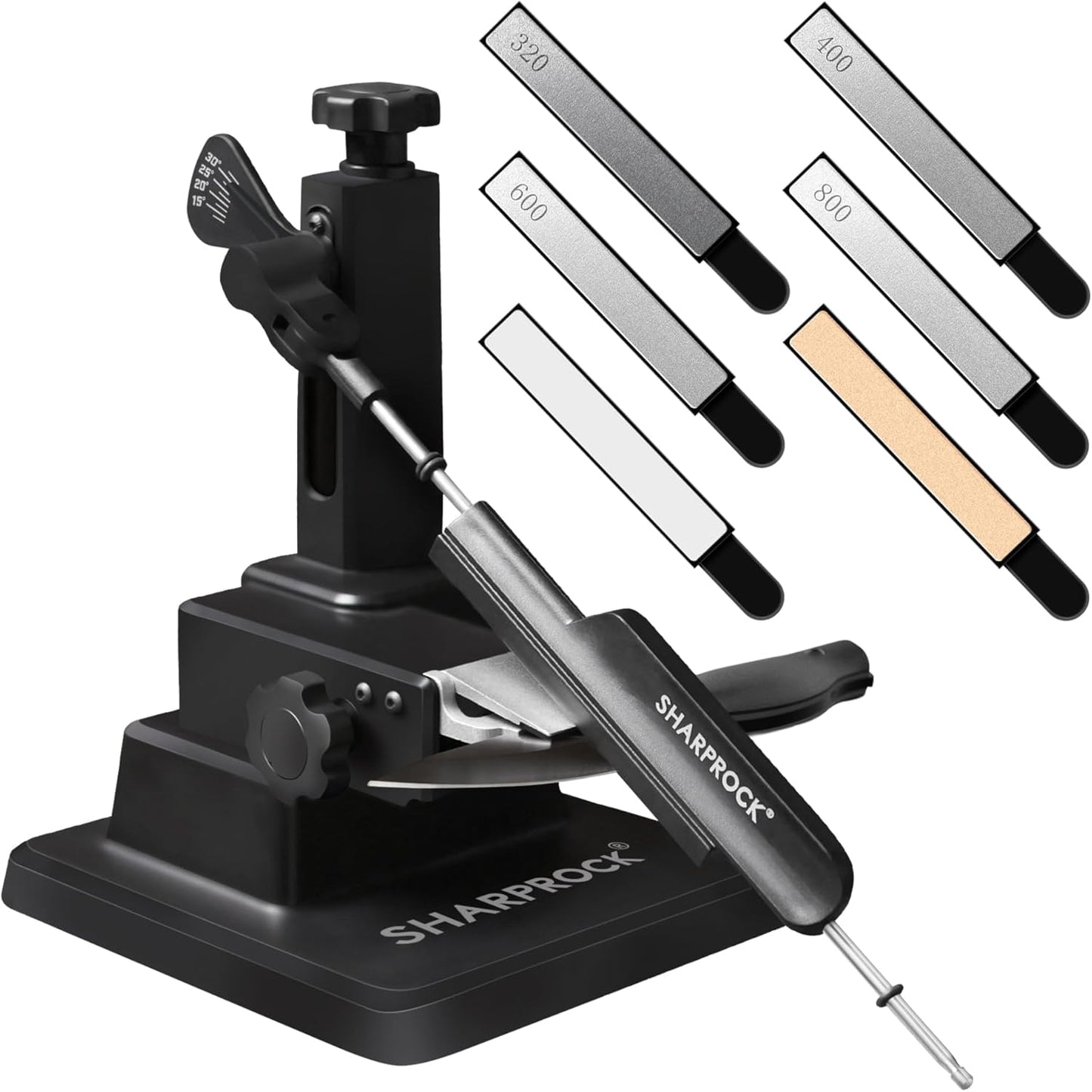 Professional Knife Sharpening Kit with Adjustable Angle Design