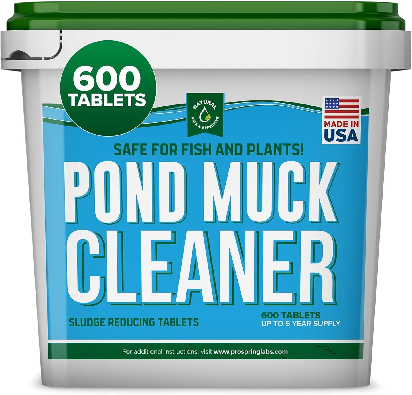 Pond Clarity Solution for Fish Ponds - Sludge Dissolver Tablets