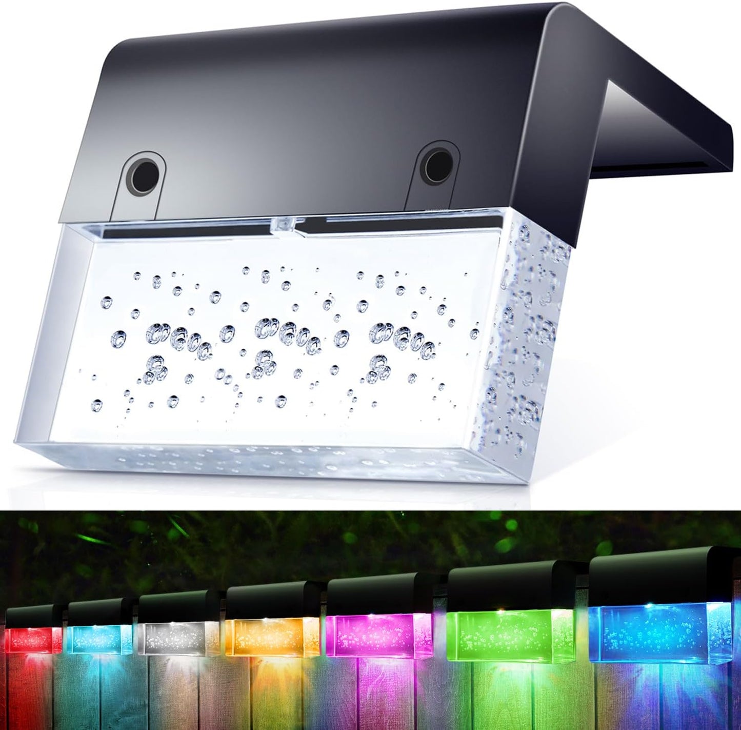 Brighten Your Outdoors with SUNFACE Solar Step Lights 8 Pack