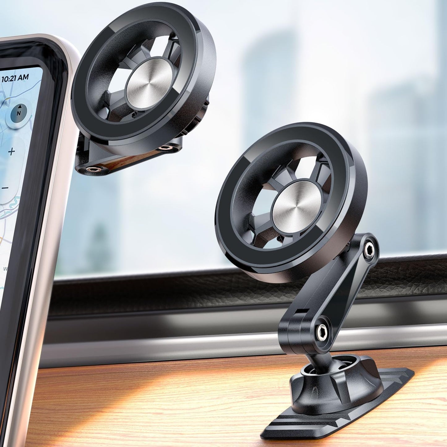 Magsafe Car Mount for iPhone - Strong Magnetic Holder