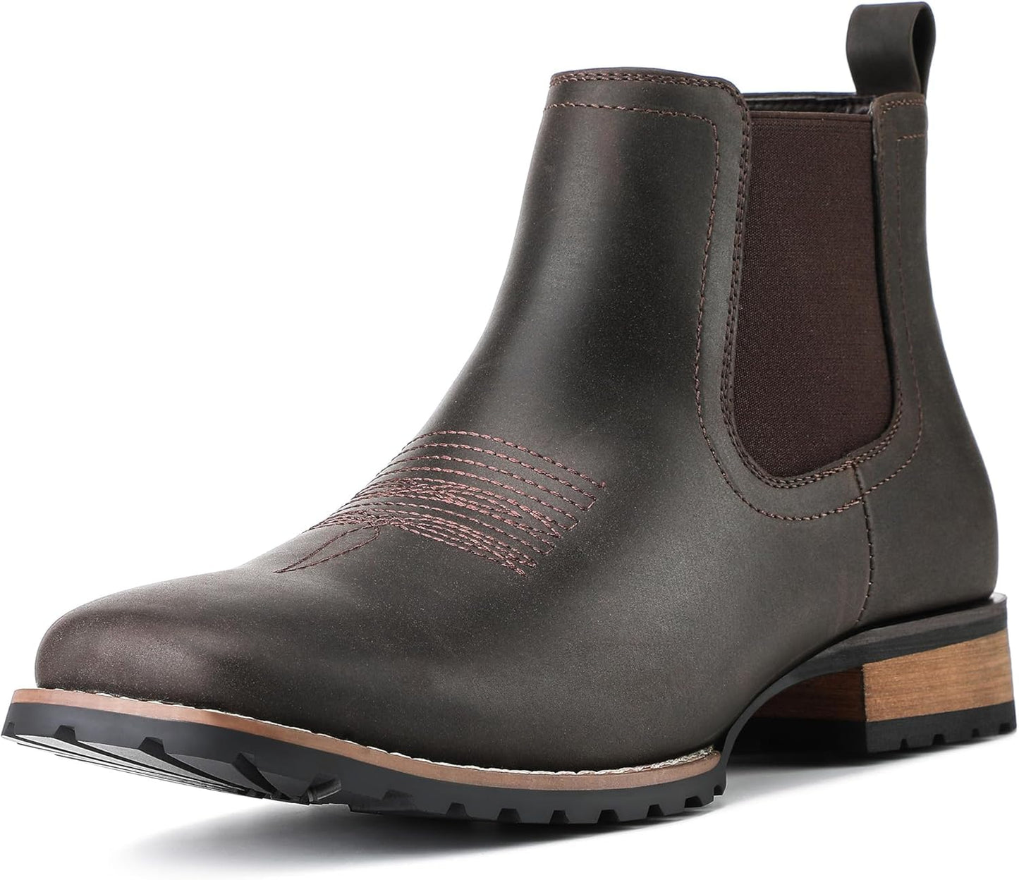 JASONSTAR Chelsea Cowboy Boots for Men - Stylish Western Wear