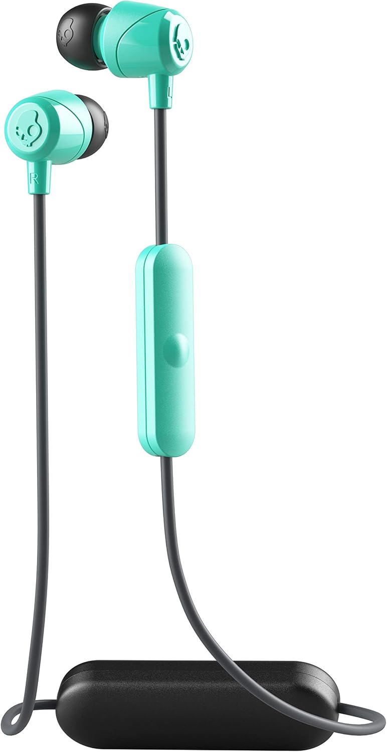 Renewed Skullcandy Jib Wireless Earbud - Gray/Miami