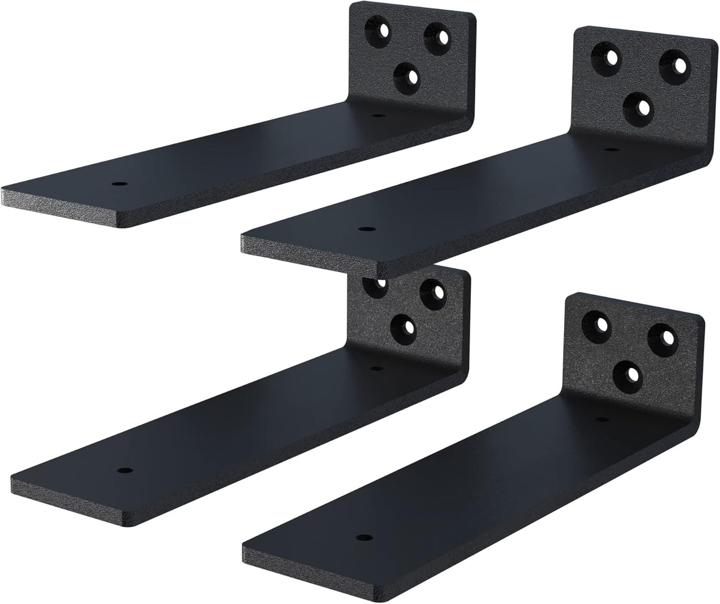 Heavy Duty 12 Inch Floating Shelf Brackets for Home Decor