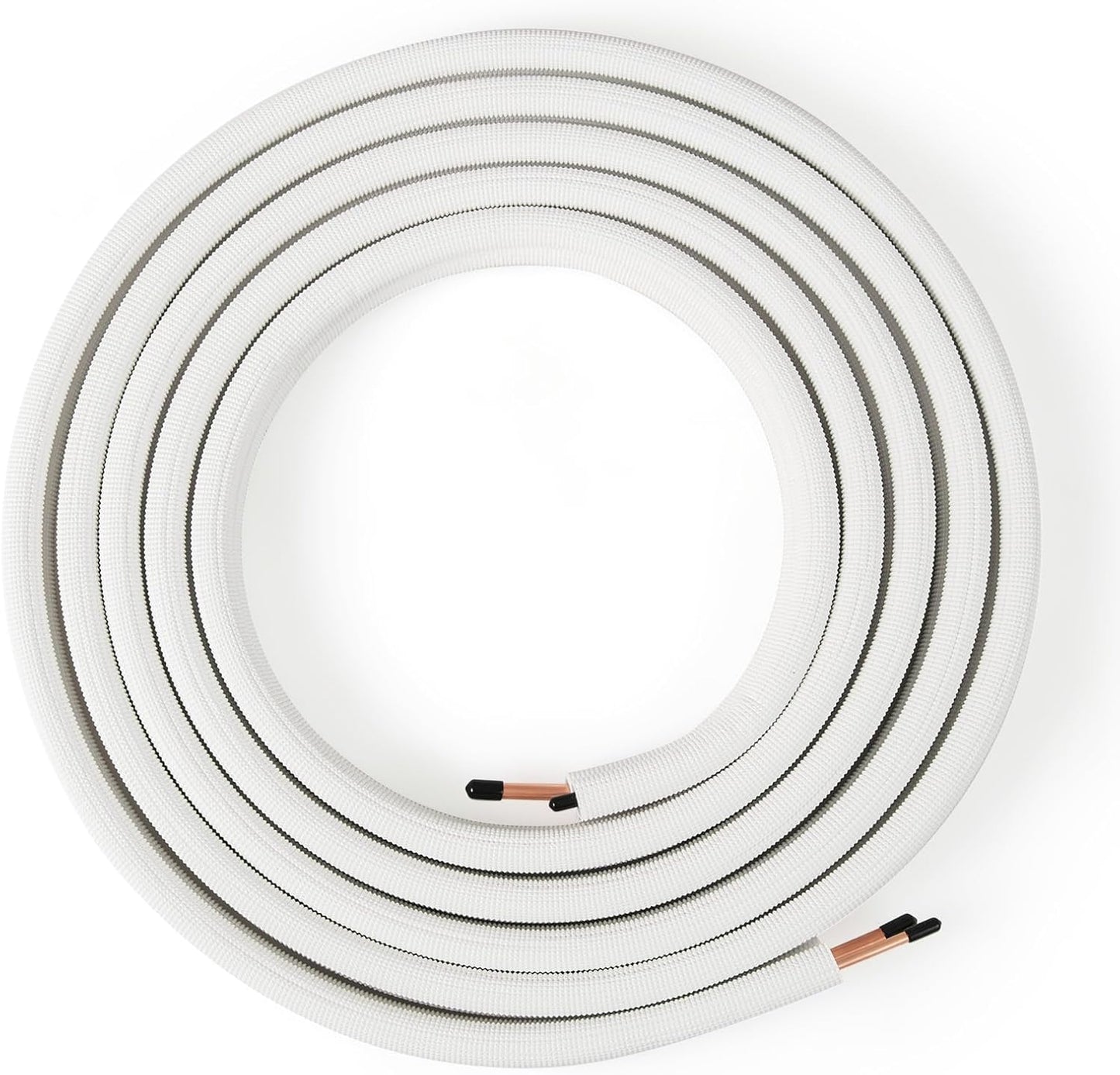 COSTWAY 25ft Mini Split Line Set: 3-Layer Insulation for Ultimate Cooling Efficiency
