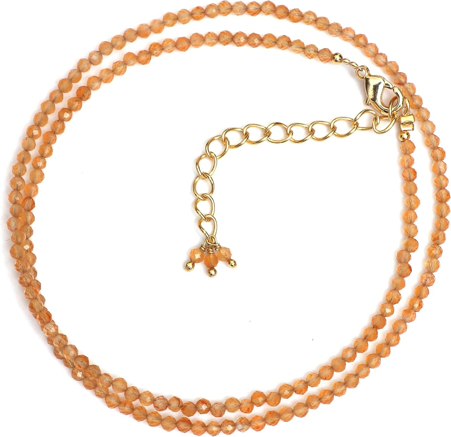 Gempires Handmade Beaded Gemstone Necklace for Everyday Elegance