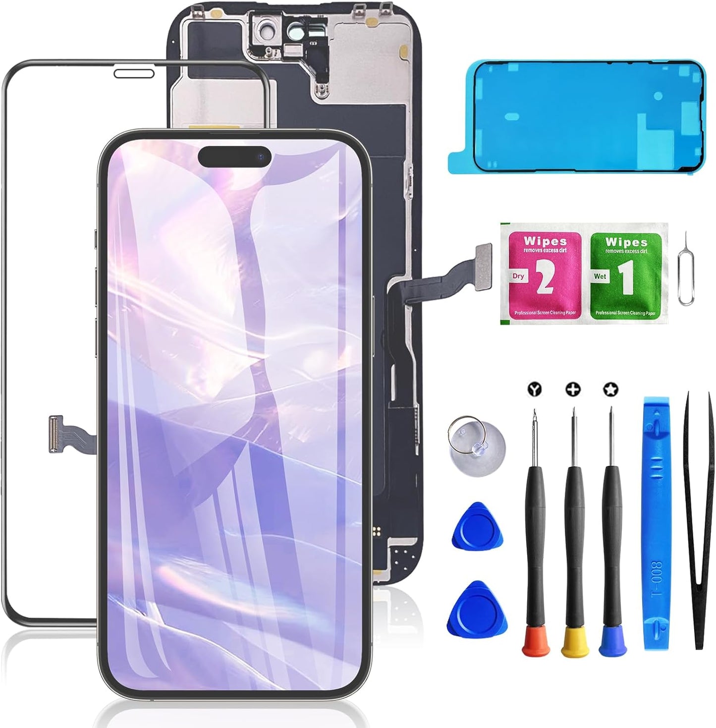 iPhone 14 Pro Screen Replacement with 3D Touch LCD Assembly