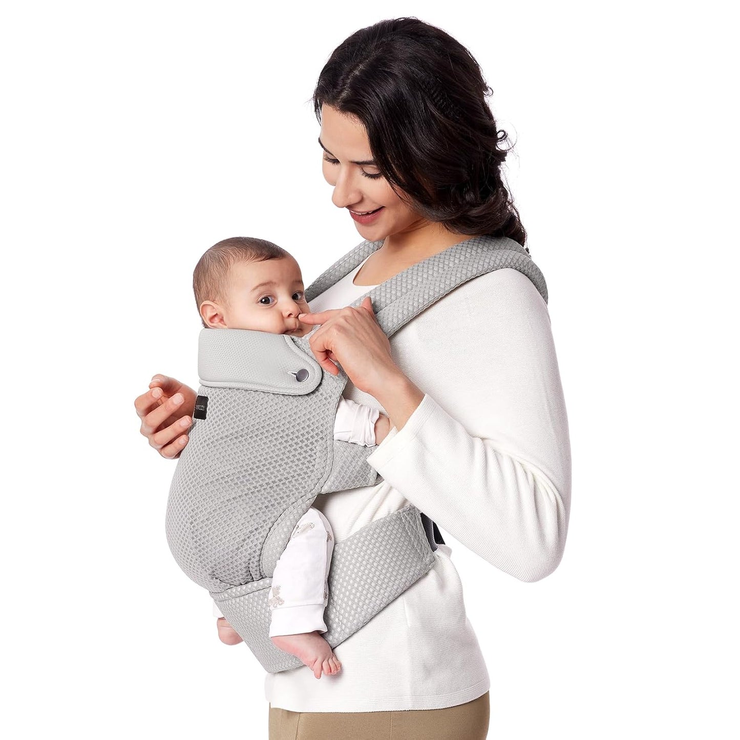 Momcozy Breathable Mesh Baby Carrier for All Day Comfort
