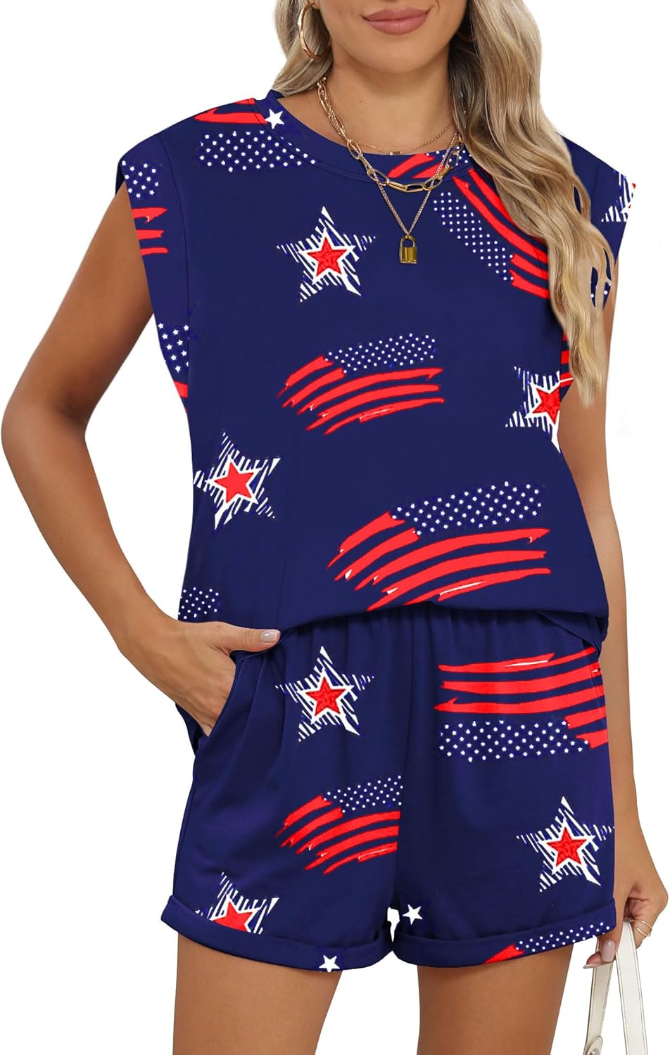 RUBZOOF 2 Piece Outfits for Women Lightweight Lounge Sets