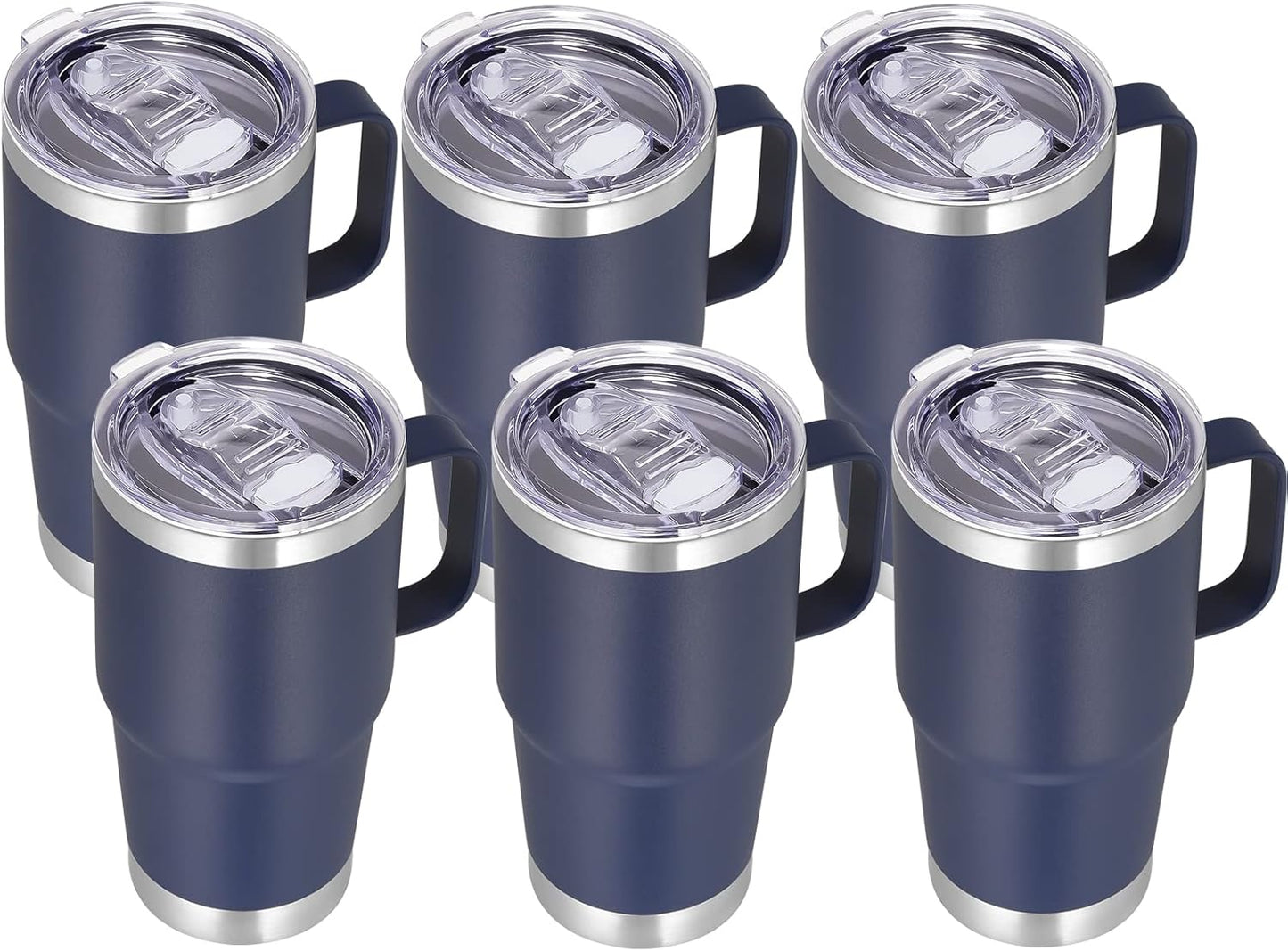 VEGOND 20 oz Tumbler Set with Handle and Straw for Travel