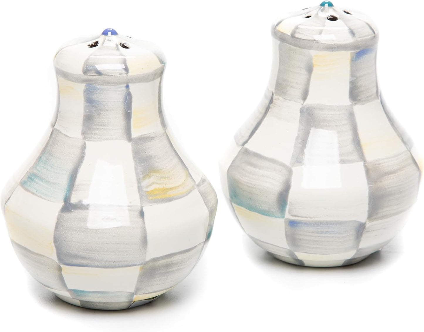 MACKENZIE-CHILDS Enamel Salt and Pepper Shakers for Kitchen