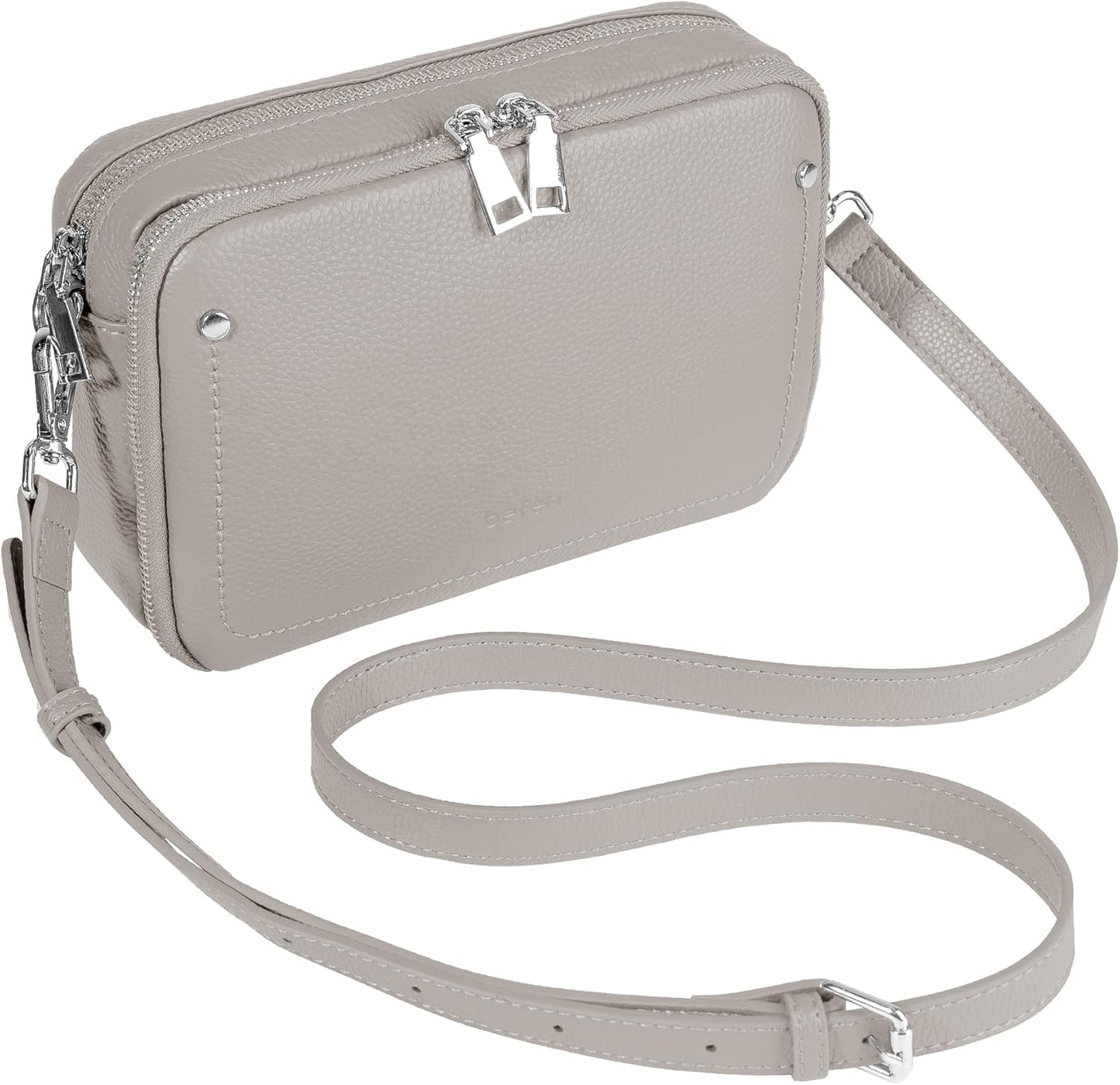 Genuine Leather Crossbody Bags for Women with RFID Protection