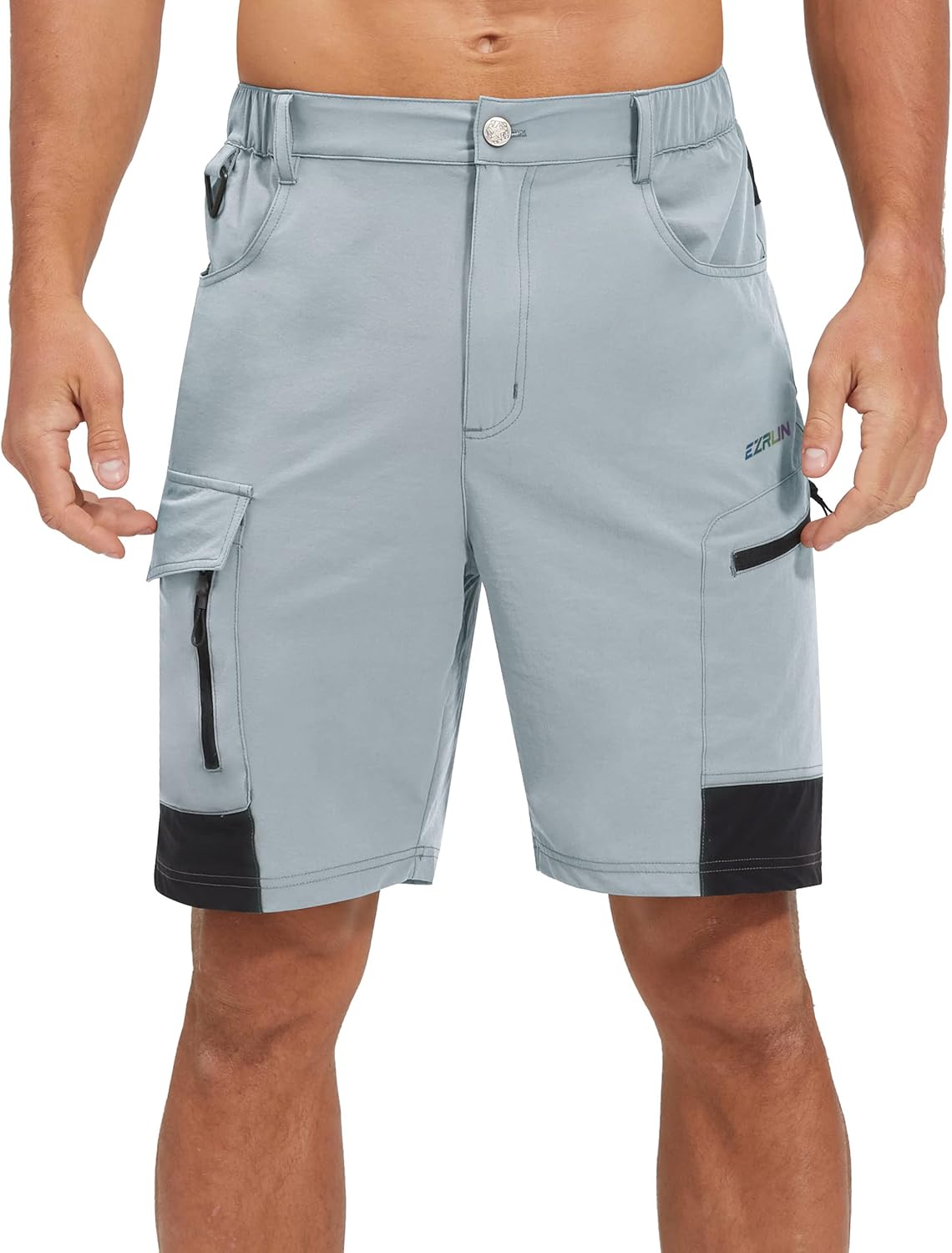 EZRUN Men's Hiking Cargo Shorts for Outdoor Work and Travel
