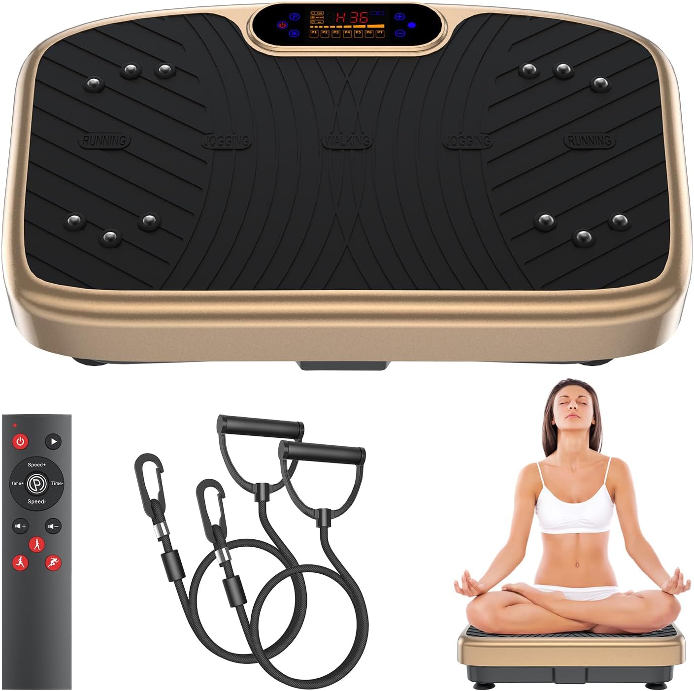 Vibration Plate Exercise Machine for Lymphatic Drainage & Weight Loss