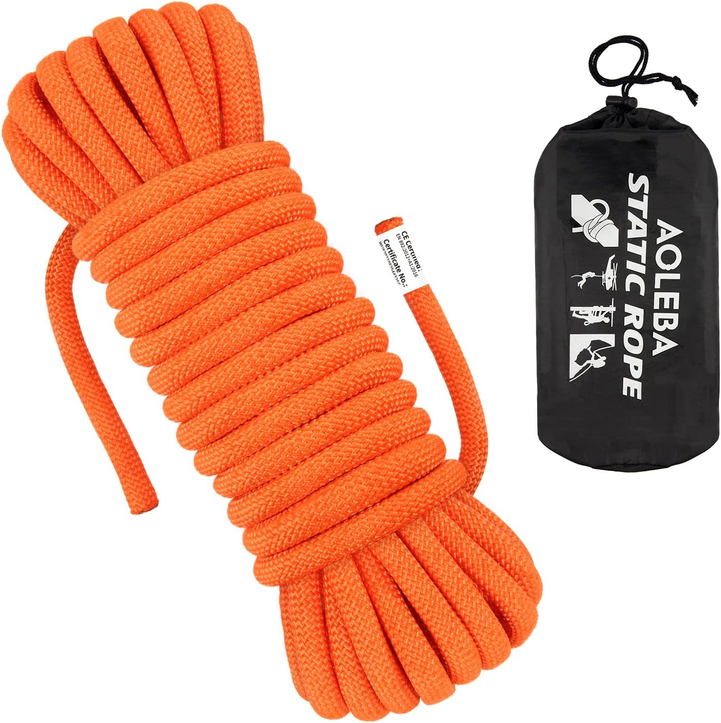 10.5mm Static Climbing Rope for Outdoor Adventures and Safety