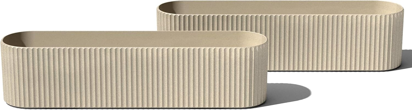 Veradek Demi Series Window Box Planter for Modern Decor