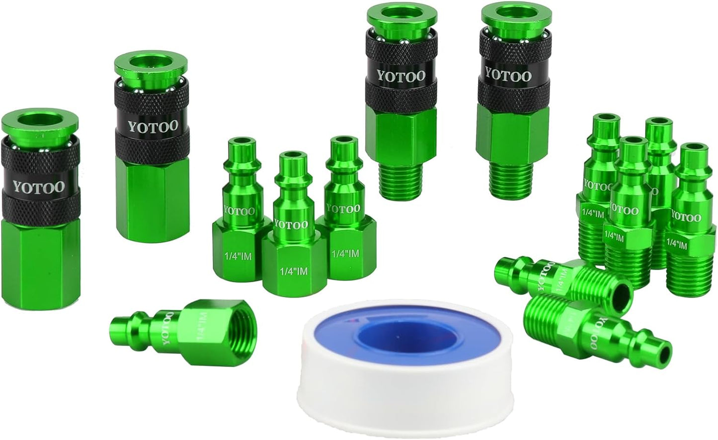 Durable Aluminum Air Coupler Set