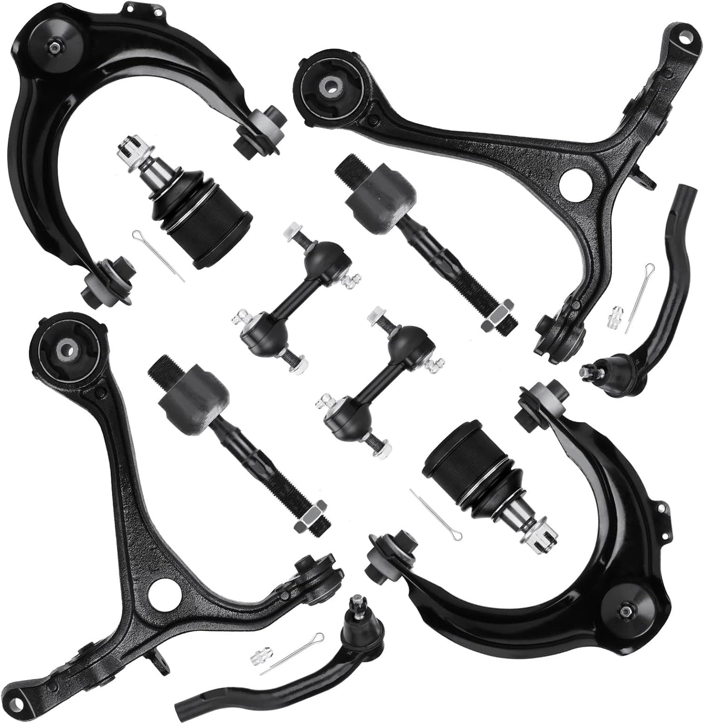 12PCS Control Arm Suspension Kit for Honda Accord & Acura TSX