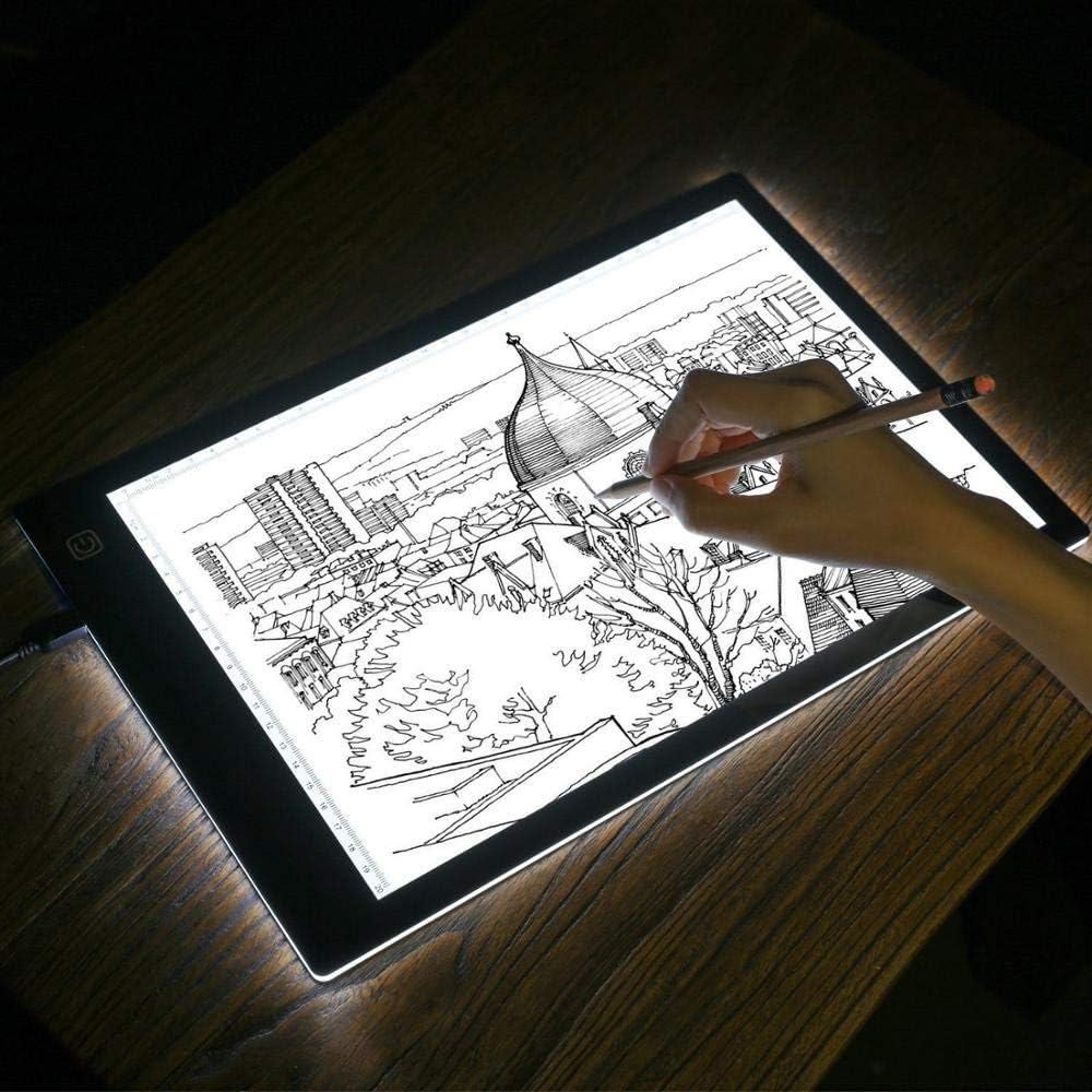 Ultra-Thin LED Light Box Tracer - Brightness for Artists