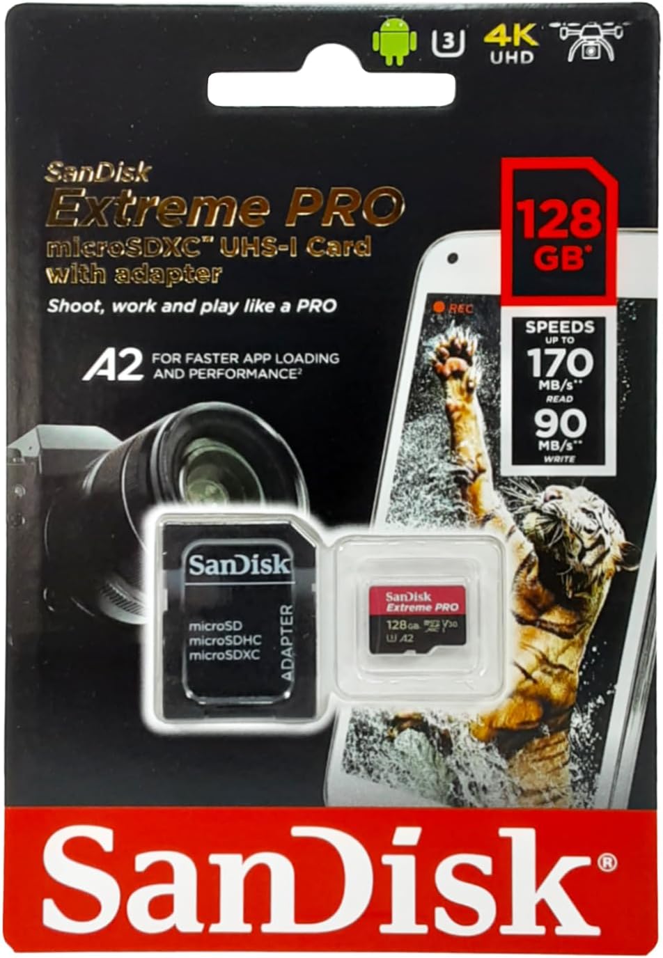 SanDisk Extreme Pro 128GB for Fast Performance