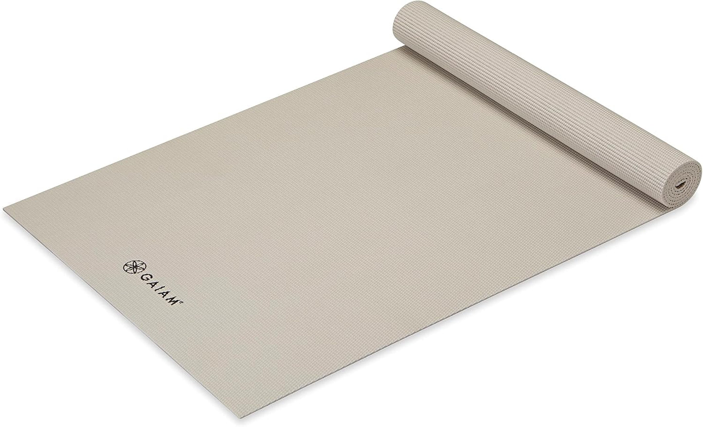 Gaiam Premium 5mm Yoga Mat - Non Slip for All Workouts