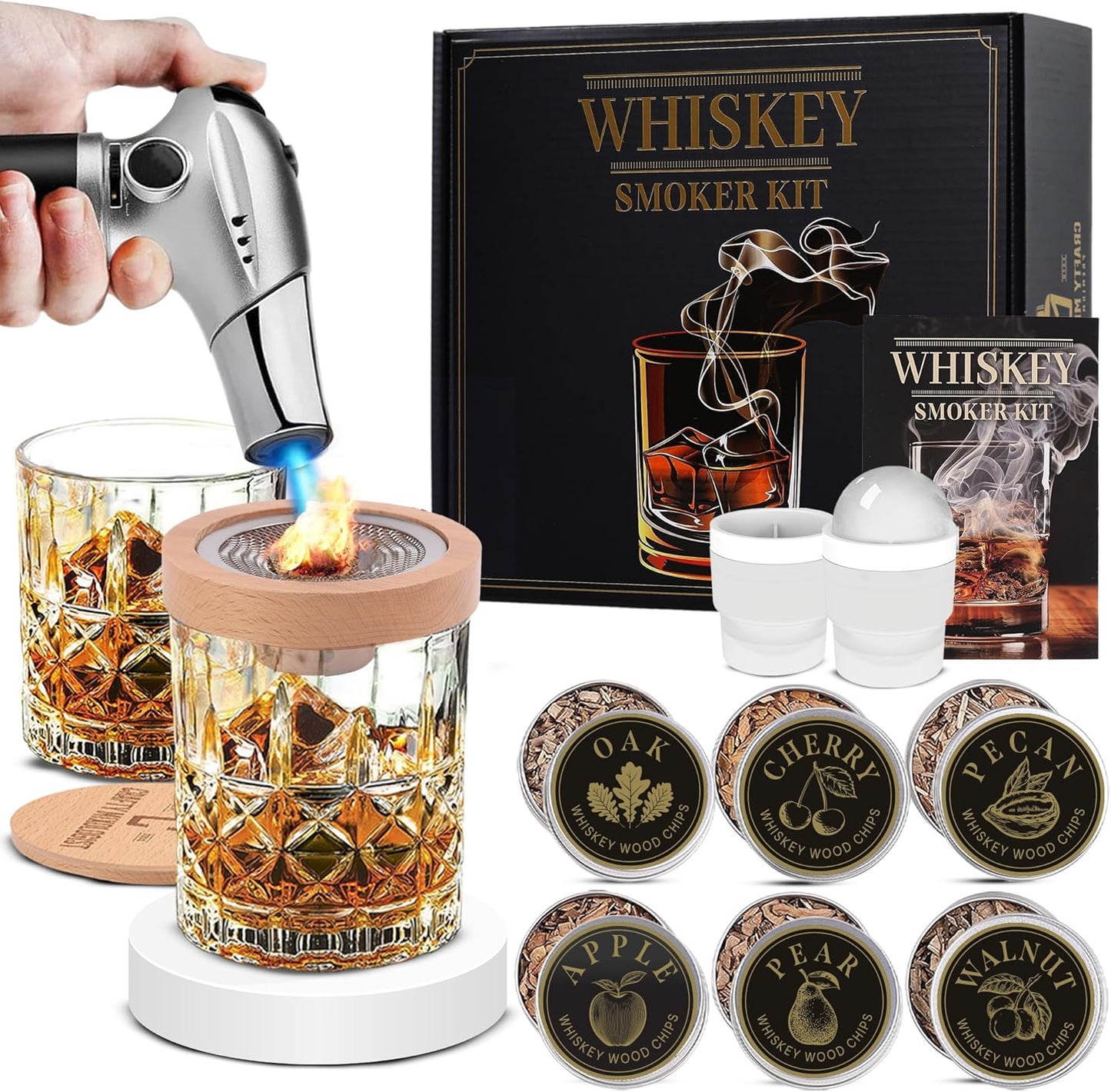 Smoked Old Fashioned Set for Perfect Parties
