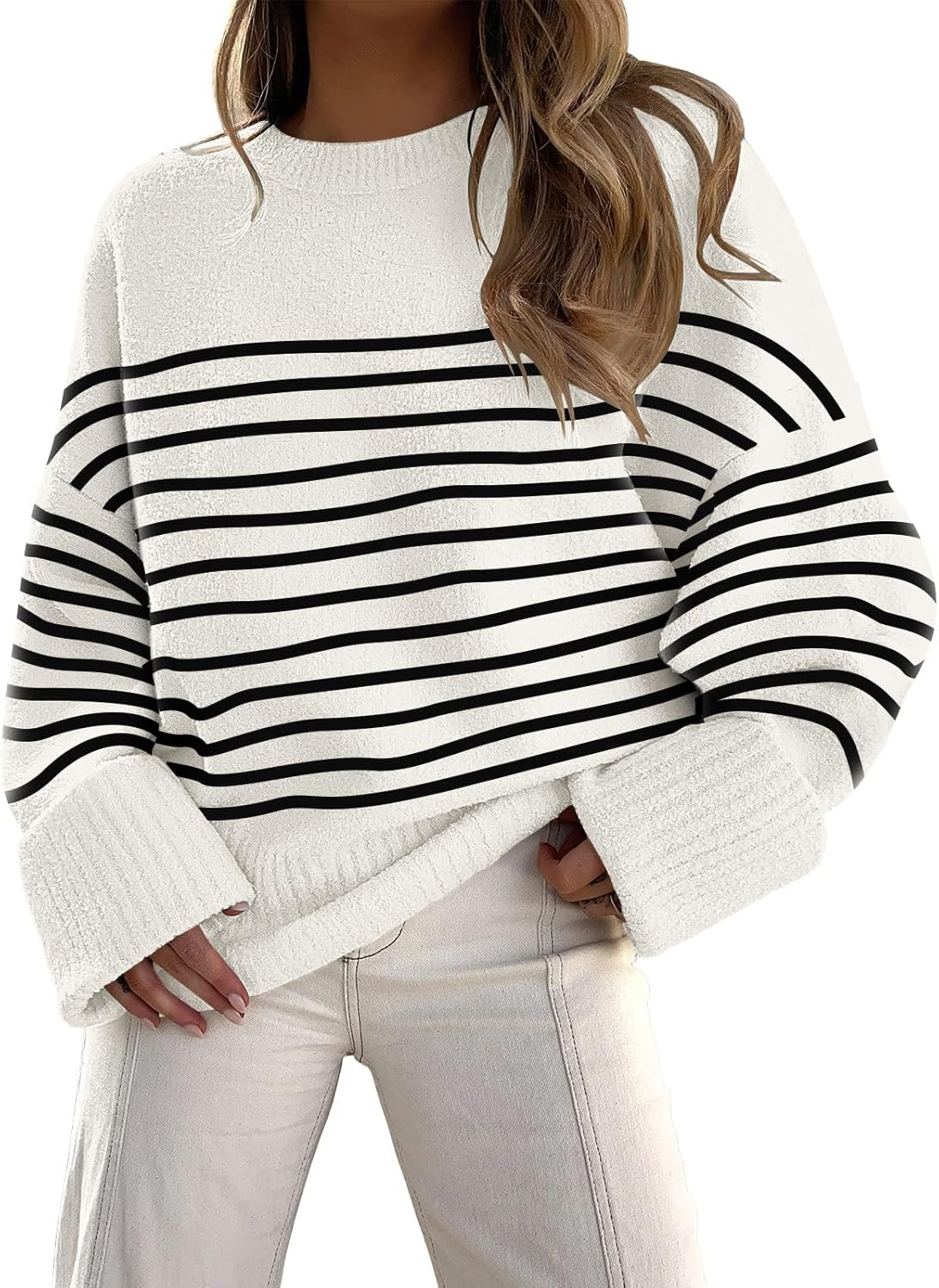 LILLUSORY Women's Oversized Sweaters for Cozy Fall Style