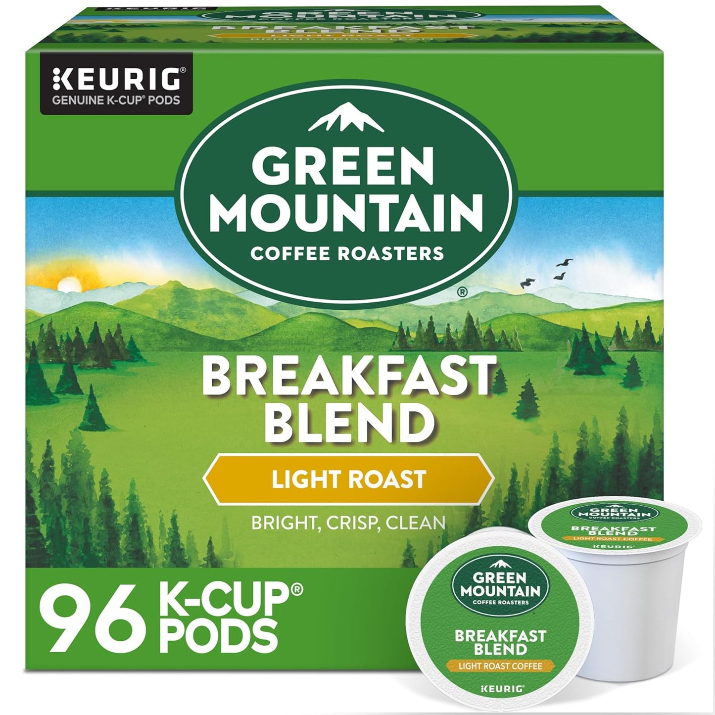 96ct Green Mountain Breakfast Blend Pods