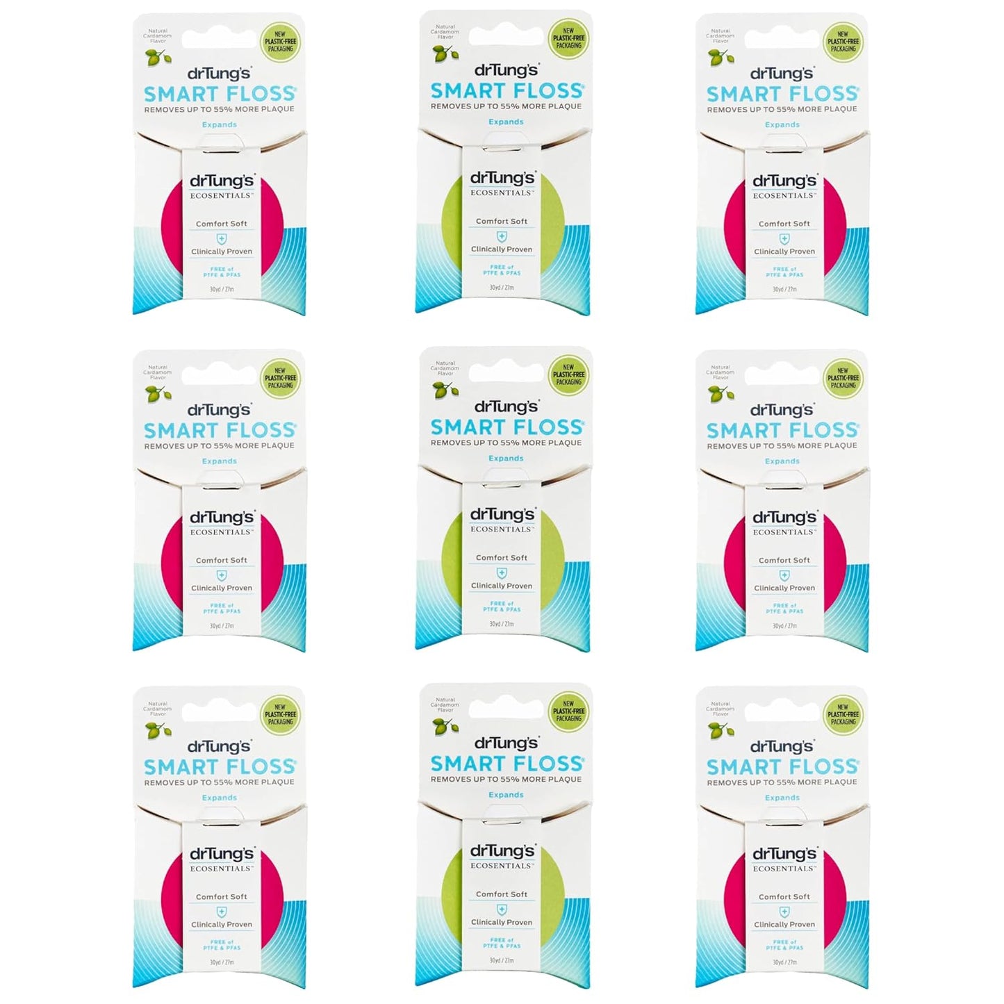 DrTung's Smart Floss - Natural Expanding Floss for Healthier Smiles
