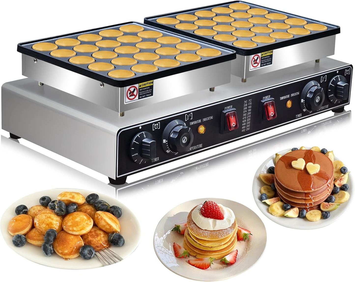 1900W Electric Mini Pancake Maker for Delicious Snacks