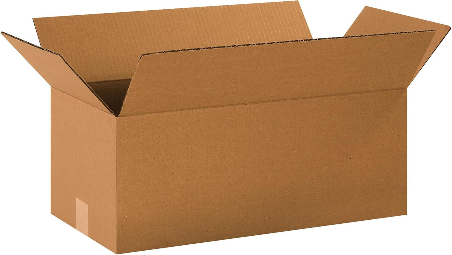 20 x 10 x 8 Corrugated Cardboard Boxes for Shipping and Storage