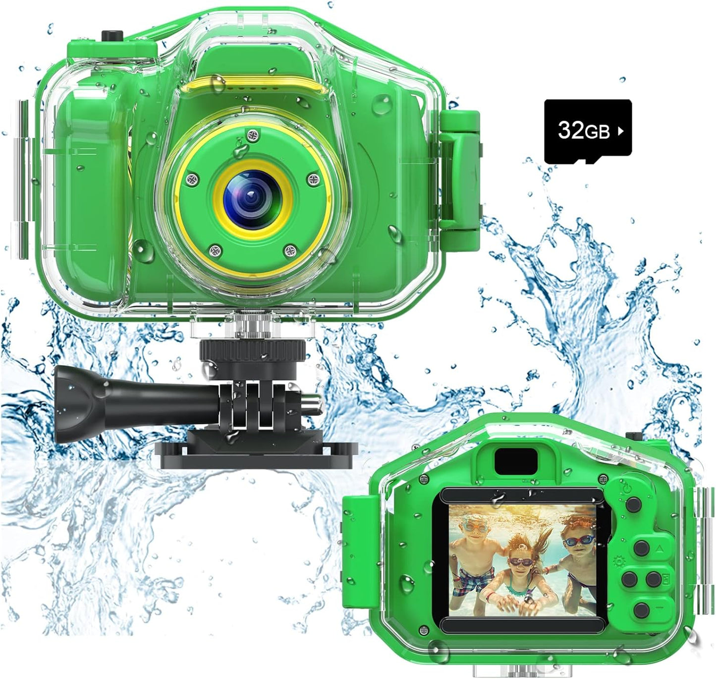 Agoigo Kids Waterproof HD Camera - Perfect Gift for Adventurous Kids!