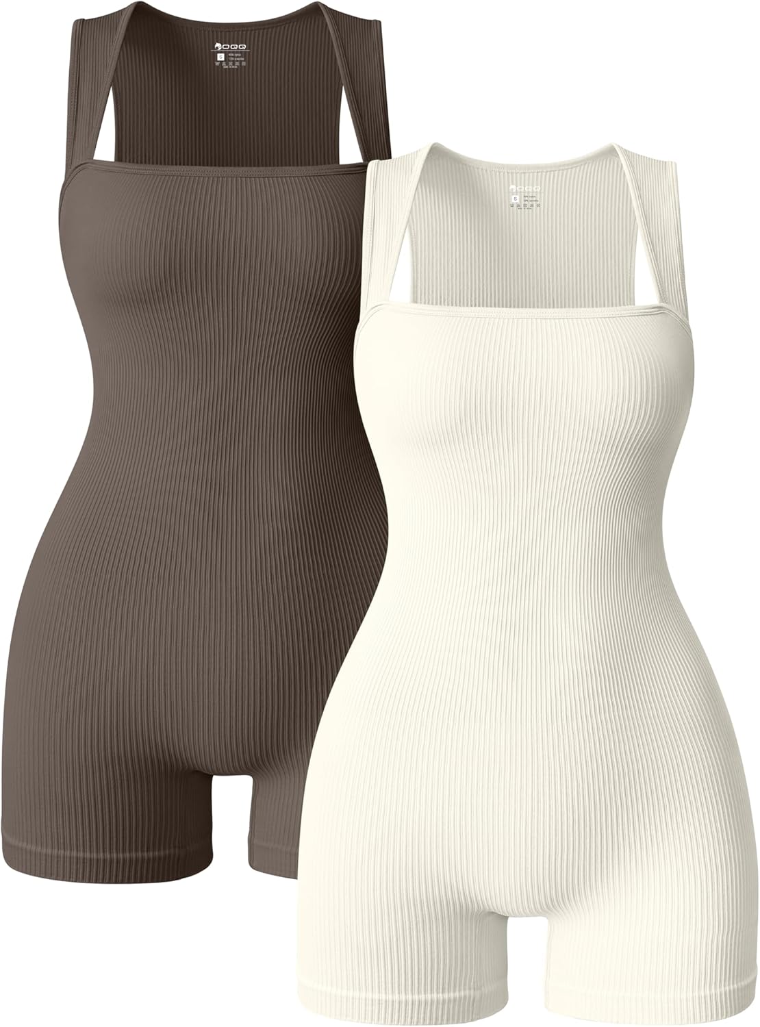 OQQ Women 2 Piece Rompers for Yoga and Summer Activities