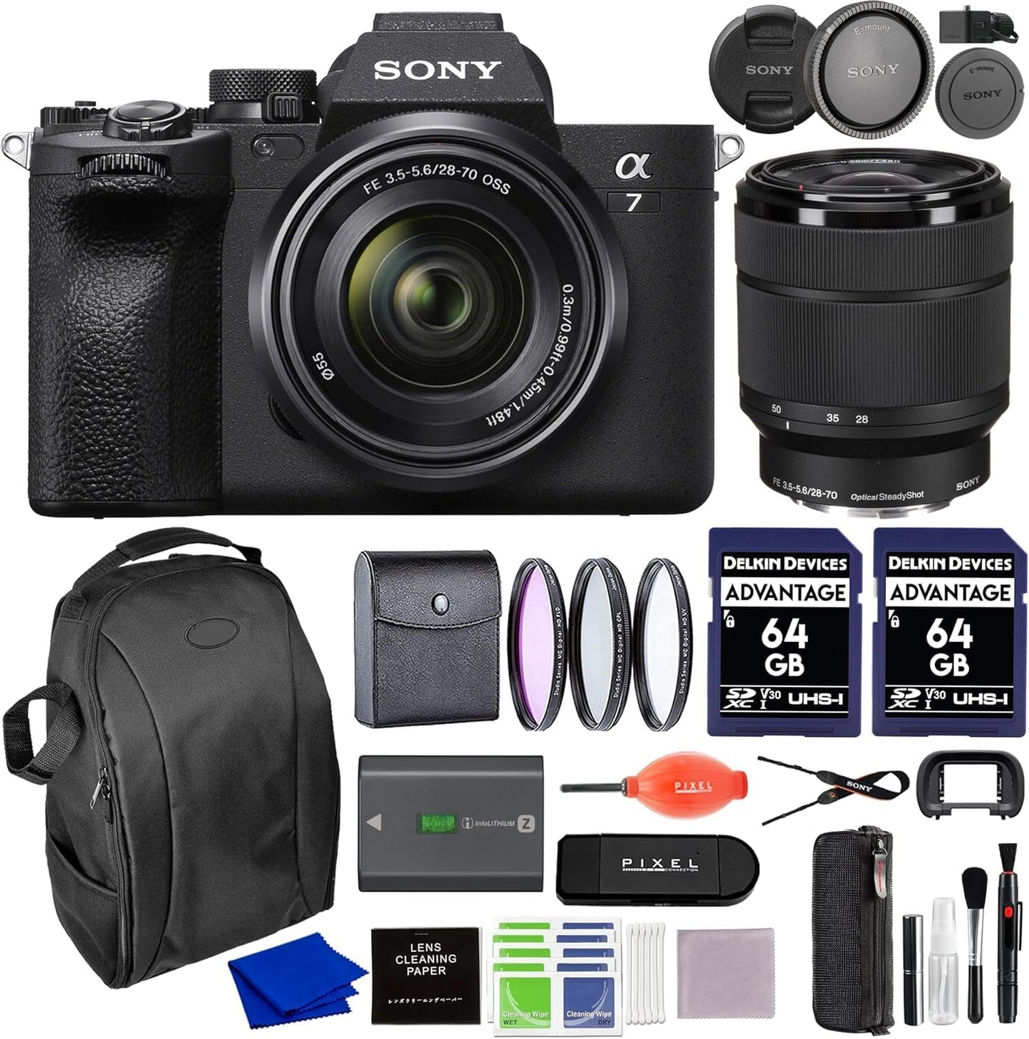 Capture Every Moment: Sony a7 IV Bundle + Accessories