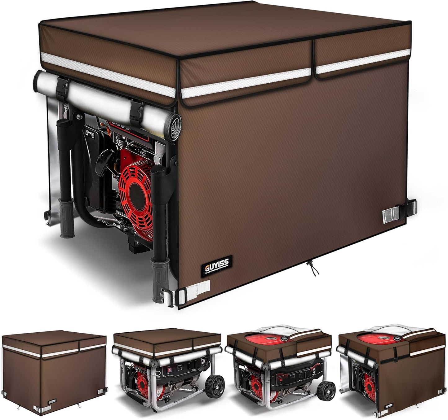 GUYISS Generator Cover for 4500W-10000W Generators - Durable & Safe