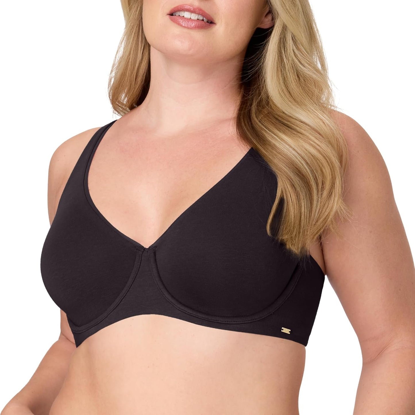 Bali Women's Cotton Collection Underwire Bra for Comfort