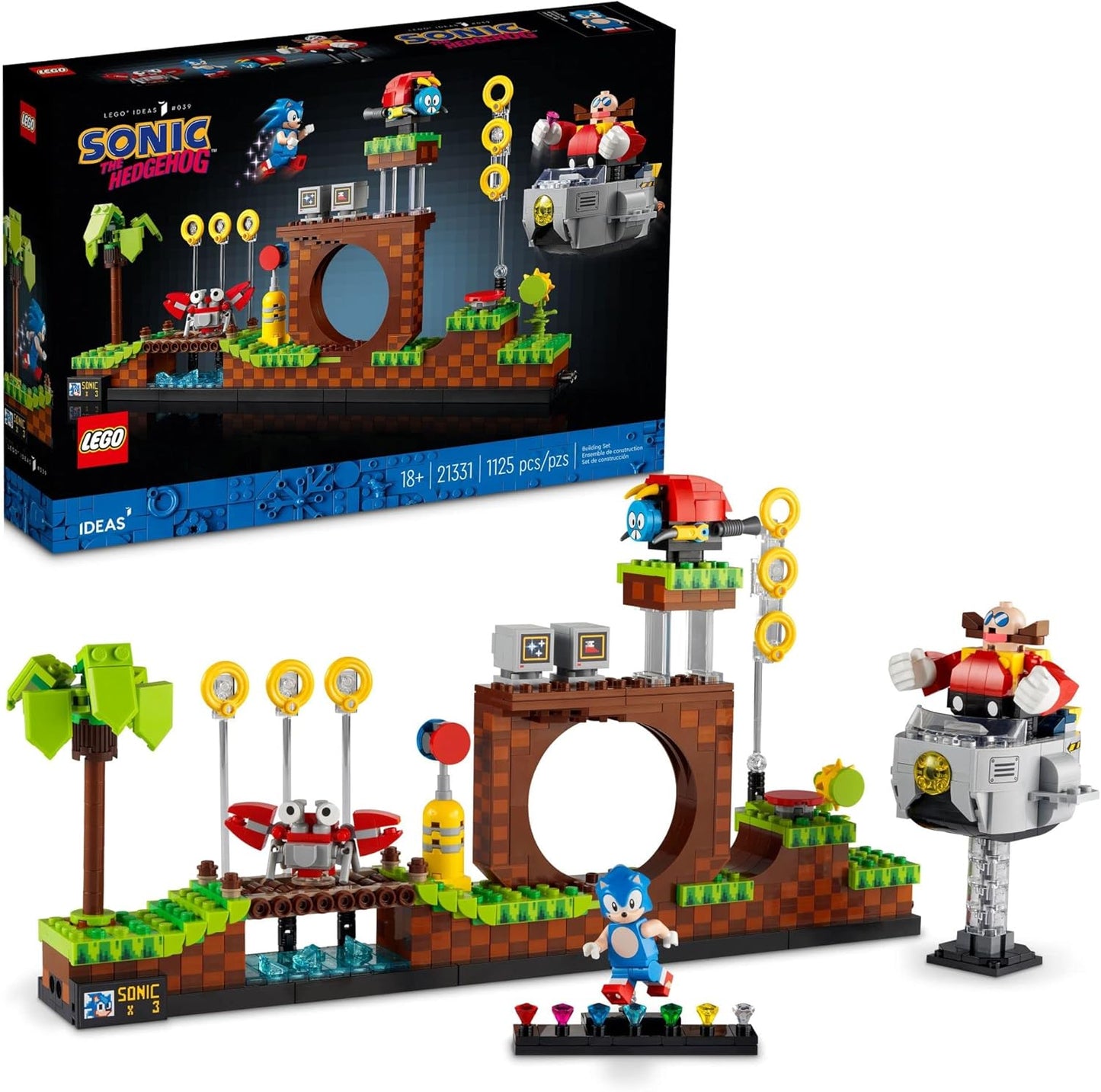 Sonic Green Hill Zone LEGO Set - Nostalgic 90's Gift!