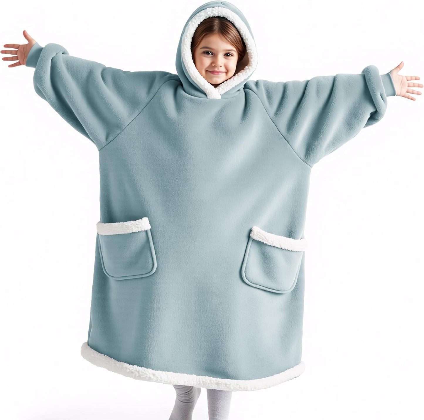 Bedsure Blanket Hoodie for Ultimate Comfort and Warmth