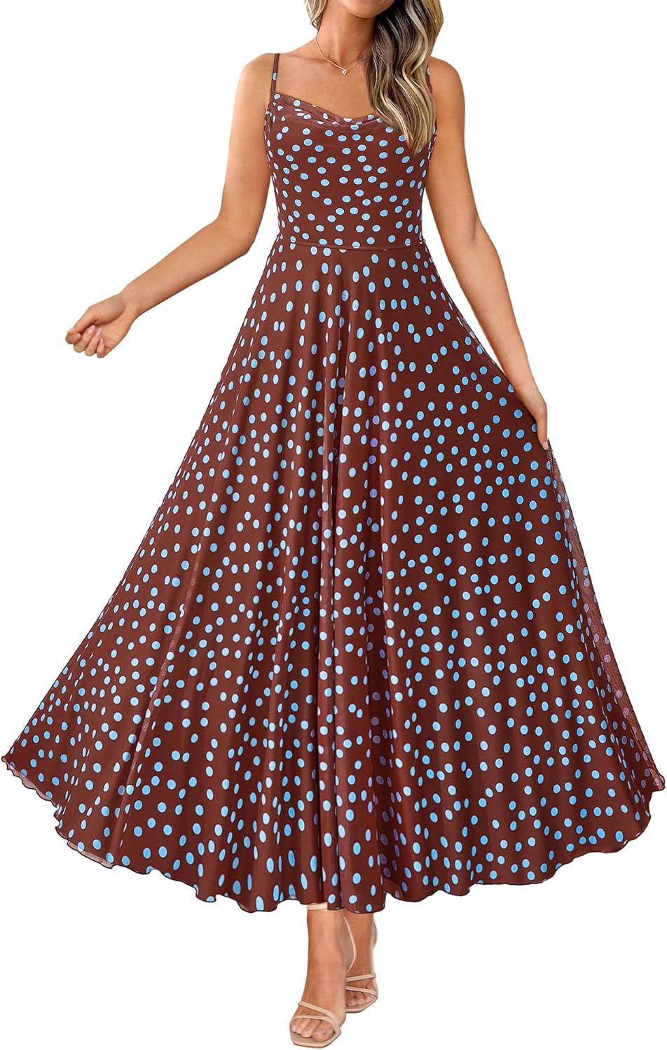 Elegant Floral Maxi Dress for Women - Perfect Summer Party Wear