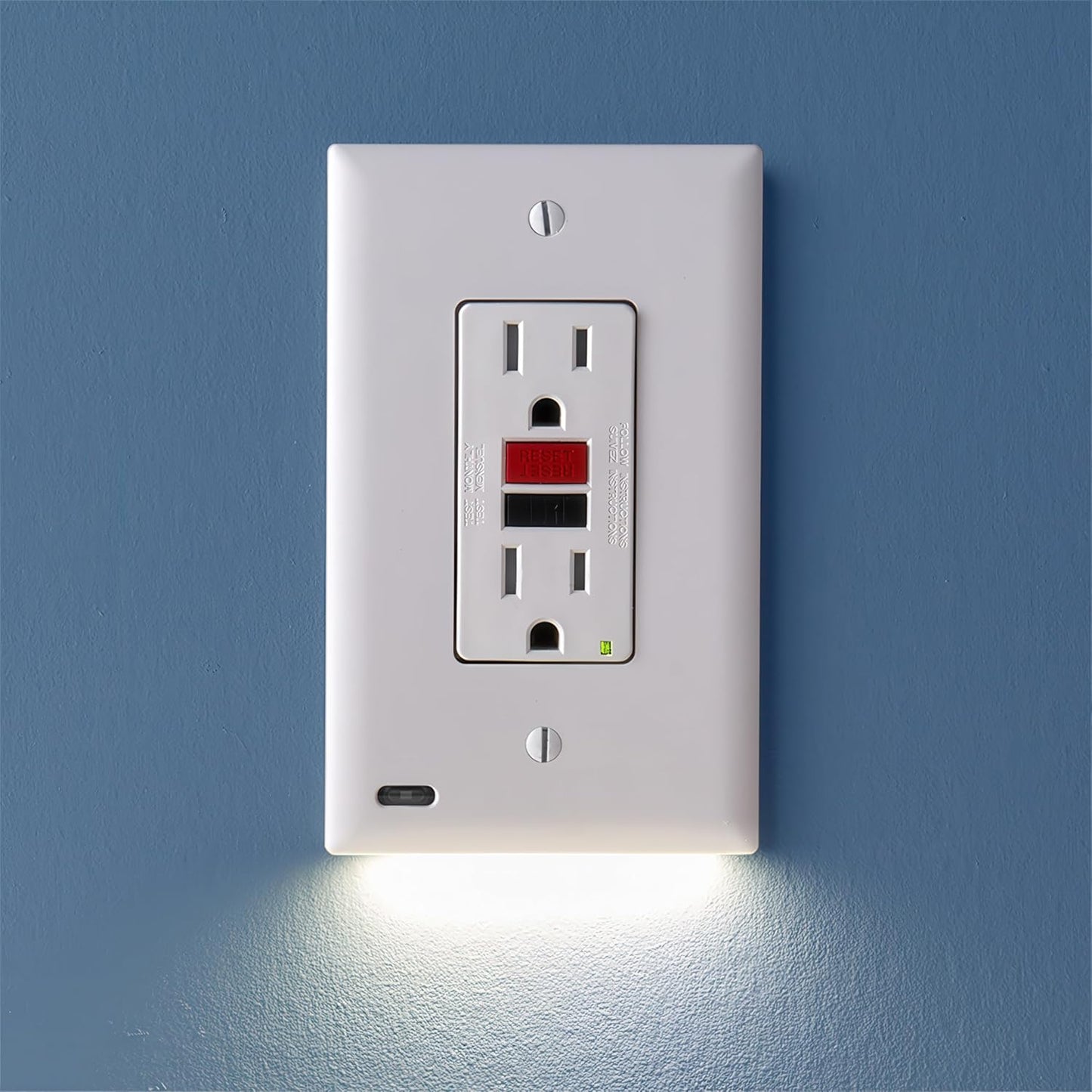 SnapPower GuideLight 3 Pack for GFCI Outlets - Night Light