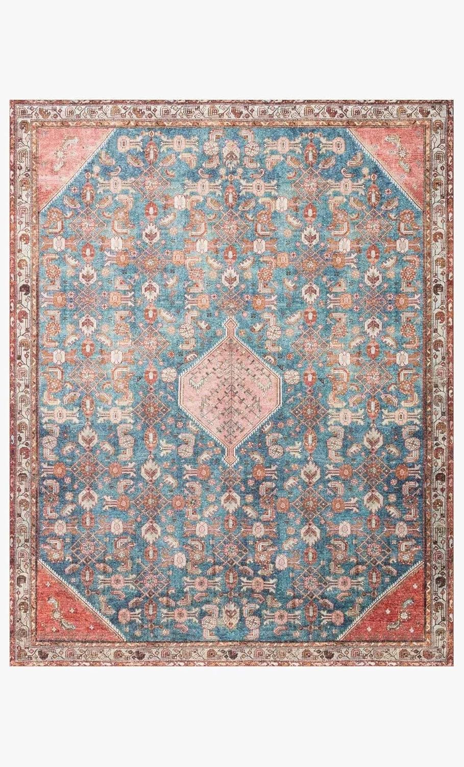 Loloi II Layla Collection Accent Rug - Vintage Inspired Design