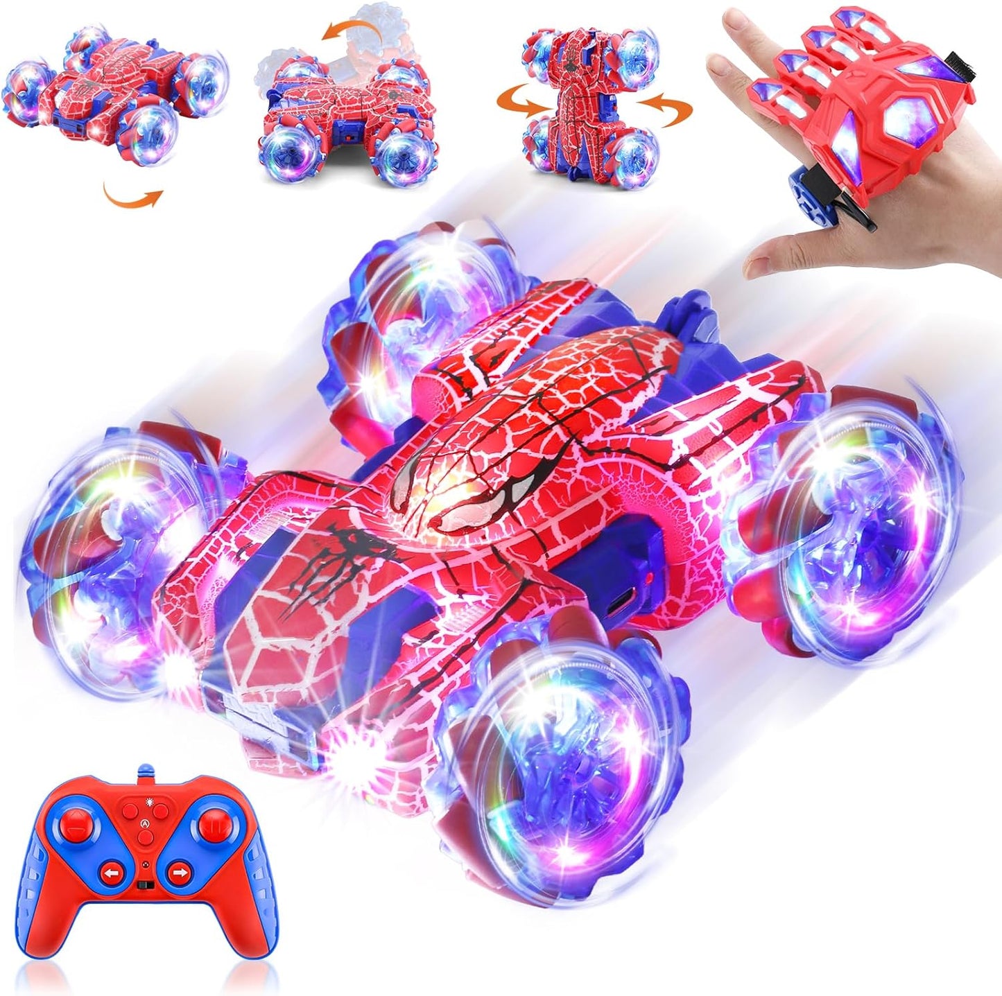 Gesture Sensing Remote Control Car for Kids with Lights