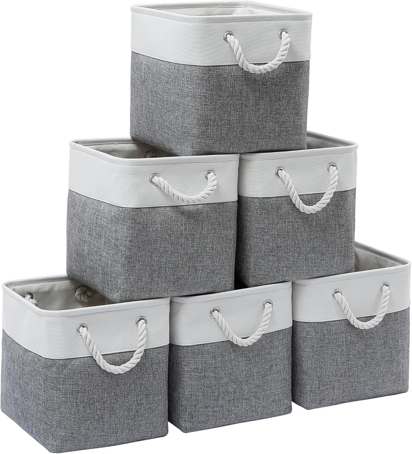 11 x 11 Inch Storage Cubes for Home and Office Organization