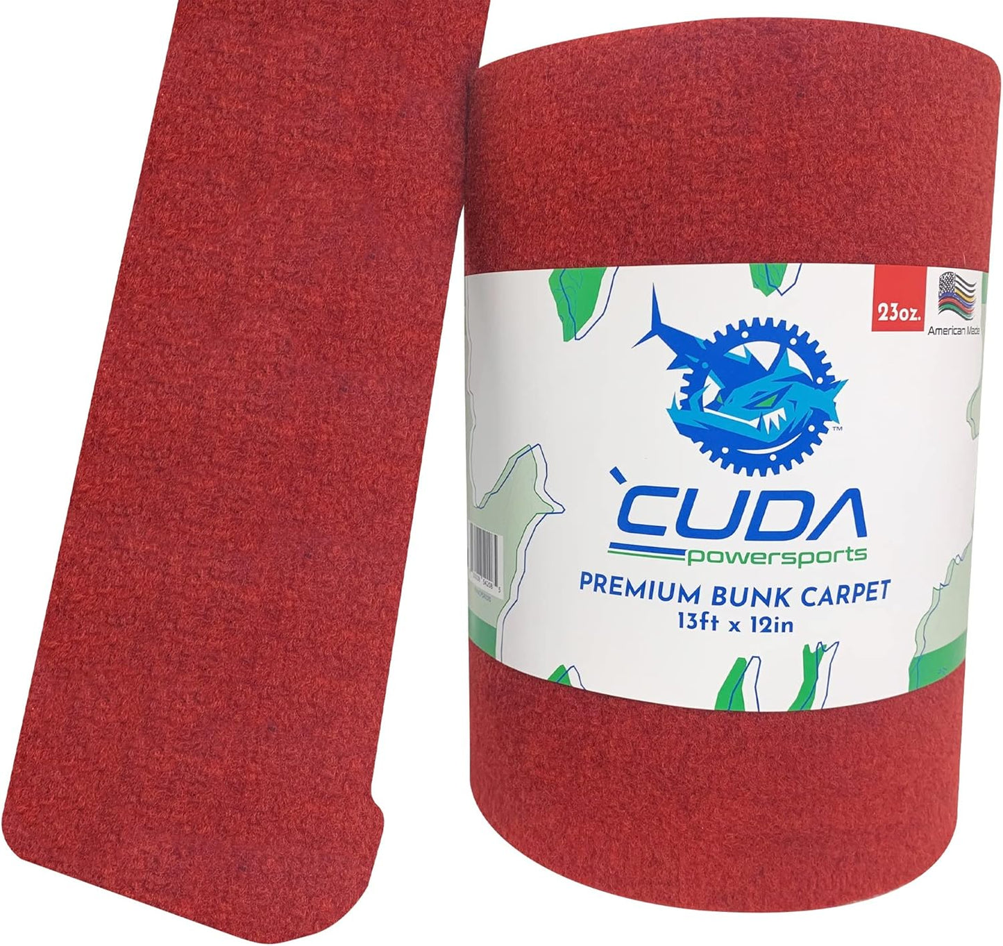 Cuda Boat Trailer Bunk Carpet - Marine Grade Options Available