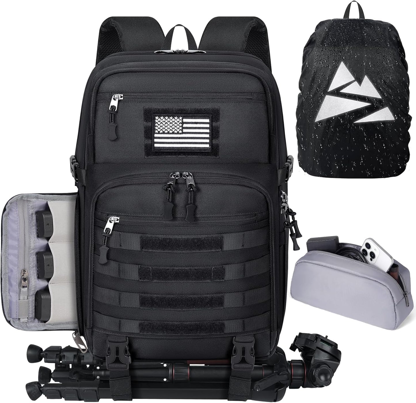 SDYSM Waterproof Camera Backpack: Professional & Tactical