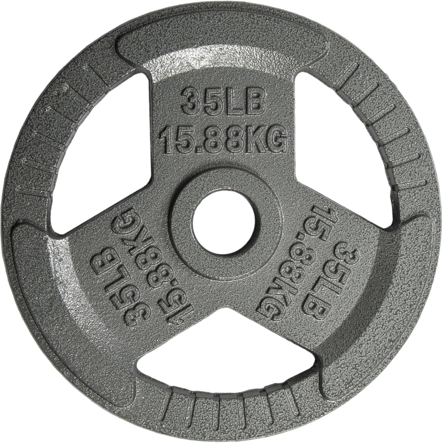 Yes4All Tri-Grip Handles Cast Iron Olympic Weight Plates Review